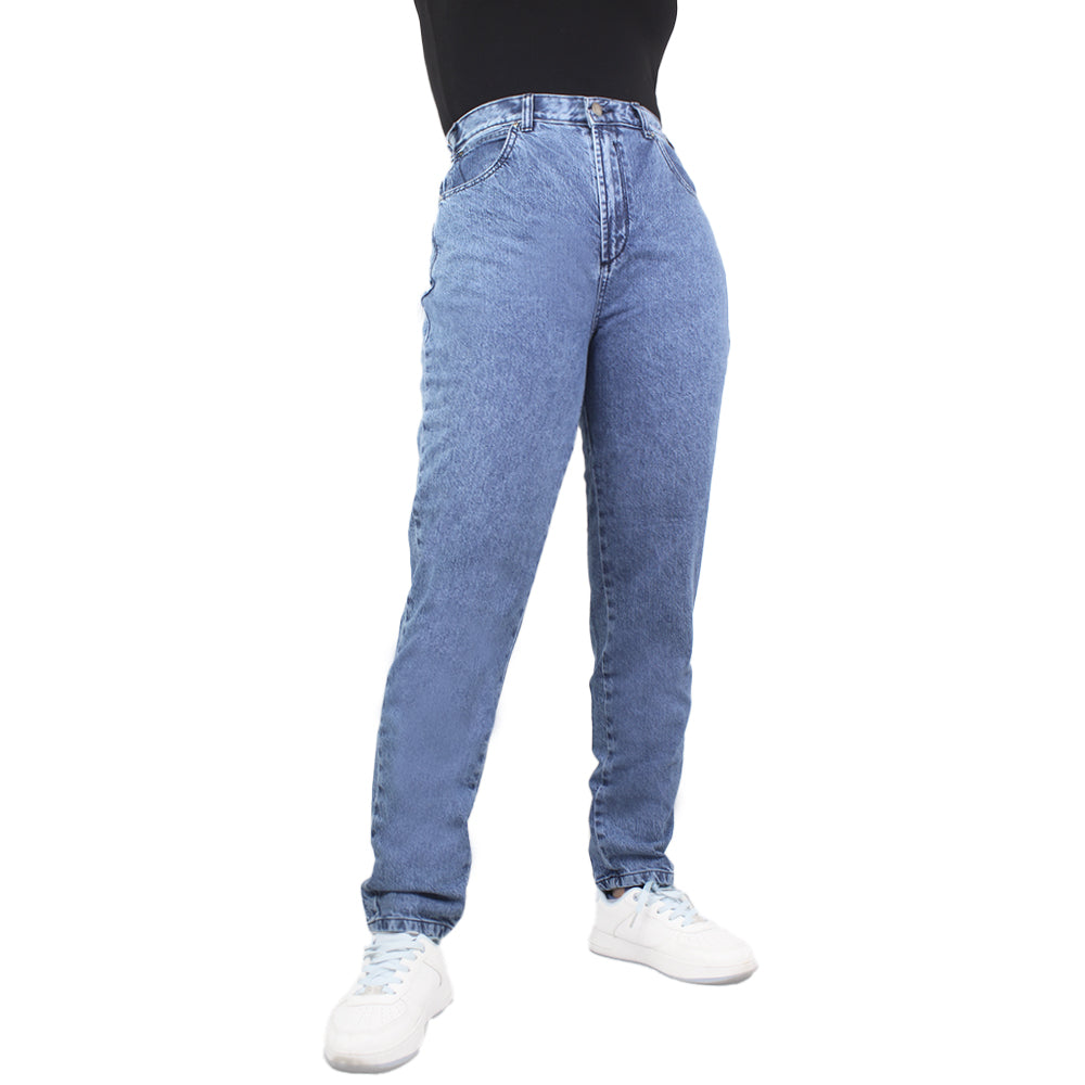 Mom Fit Pantalones De Mezclilla Marca Lee Jean Slouchy Fit Para