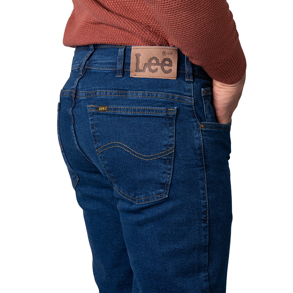 Jean Confort 287 Lec Lee para Hombre Índigo Medio