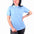 Camiseta Polo Mujer Lec Lee Azul Hortensia