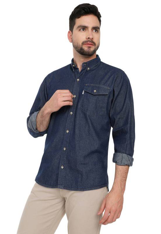 Camisa Hombre Camisas De Dotacion Lec Lee Camisa Manga Larga Lec