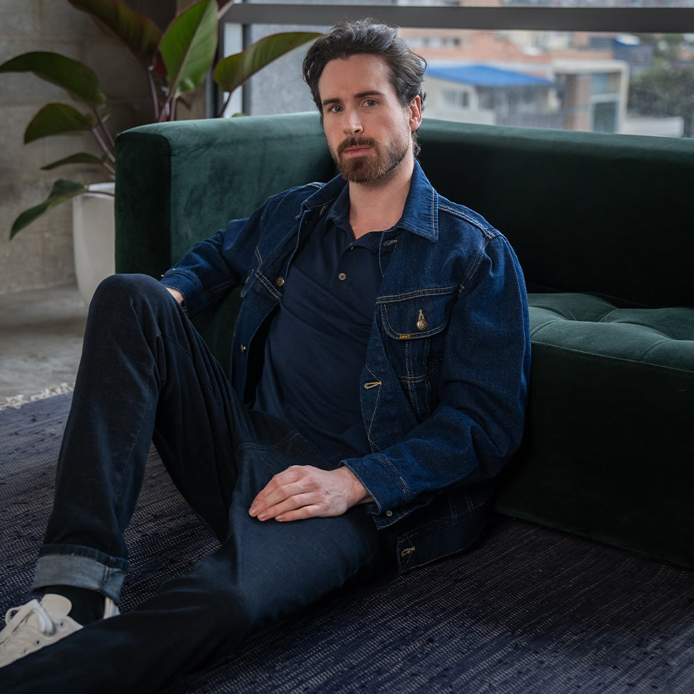 Chaqueta de Jean Clásica Lec Lee para Hombre