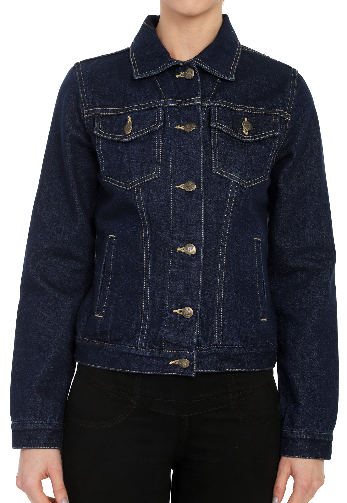 Chaqueta En Jean Mujer Ref. 135 Lec Lee