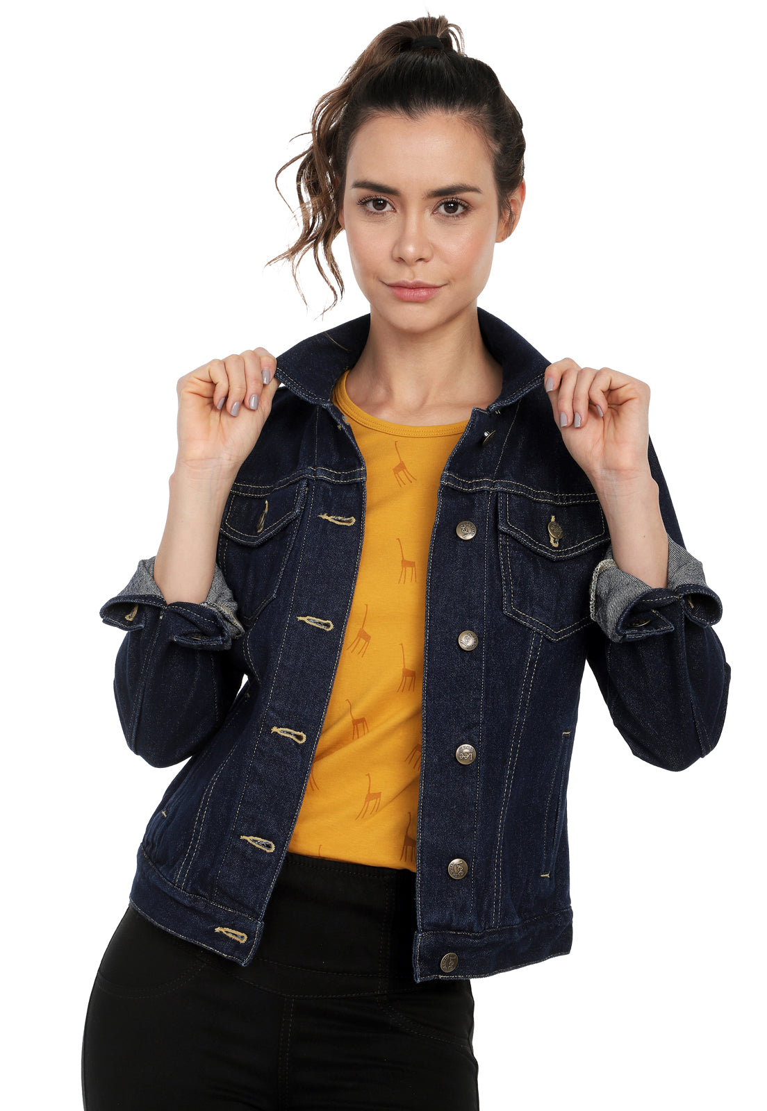 Chaqueta En Jean Mujer Ref. 135 Lec Lee