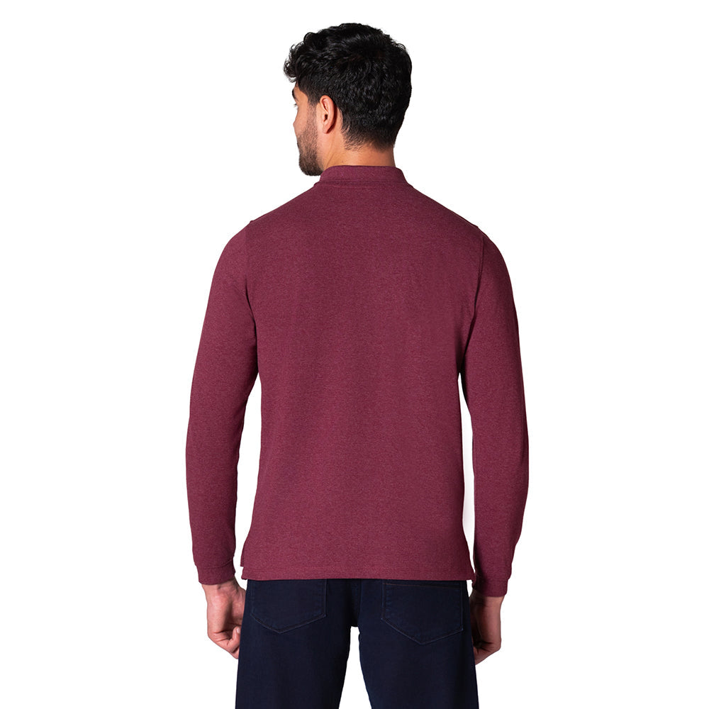 Camiseta Tipo Polo Manga Larga Lec Lee