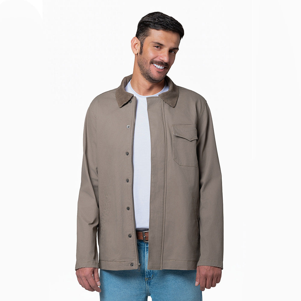 Chaqueta Dril Hombre Lec Lee