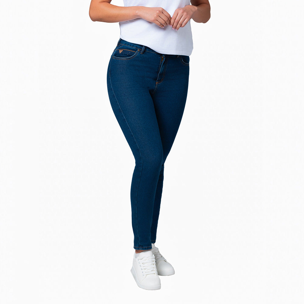 Jean Skinny Mujer Lec Lee Índigo Oscuro