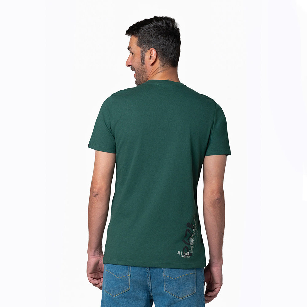 Camiseta Hombre Slim Lec Lee Azul