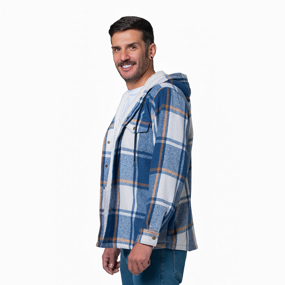 Chaqueta Leñadora con Ovejo índigo Oscuro Lec Lee
