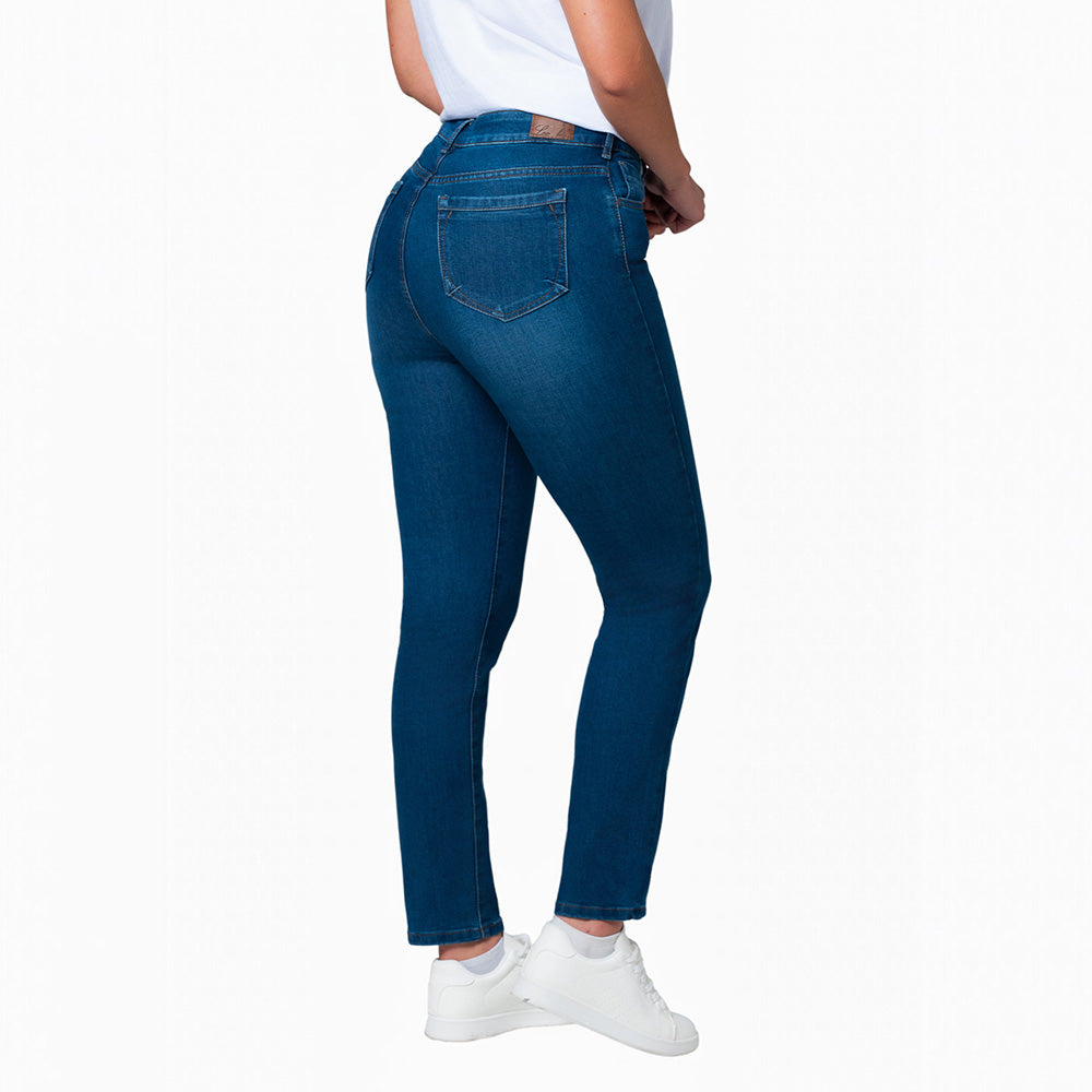 Jean Skinny Mujer Lec Lee Índigo Medio