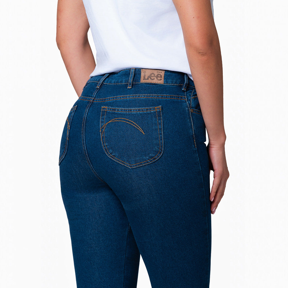 Jean Skinny Mujer Lec Lee Índigo Oscuro