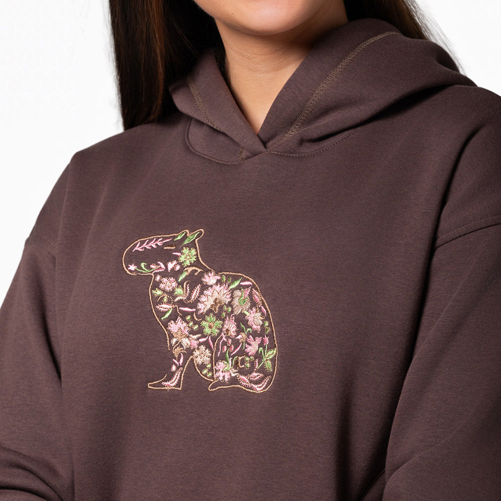 Buzo Cerrado Mujer Con Capota