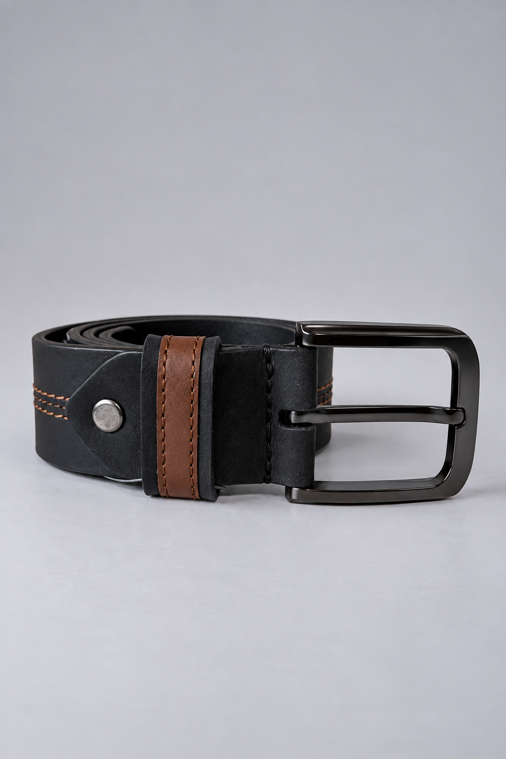 Cinturón Sport Hombre Lec Lee Negro