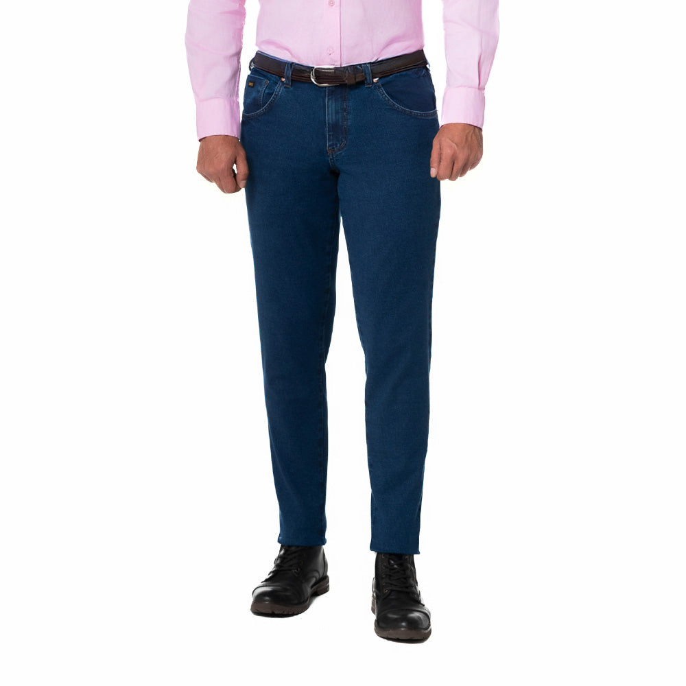 Jean Trim Hombre Lec Lee Índigo Oscuro