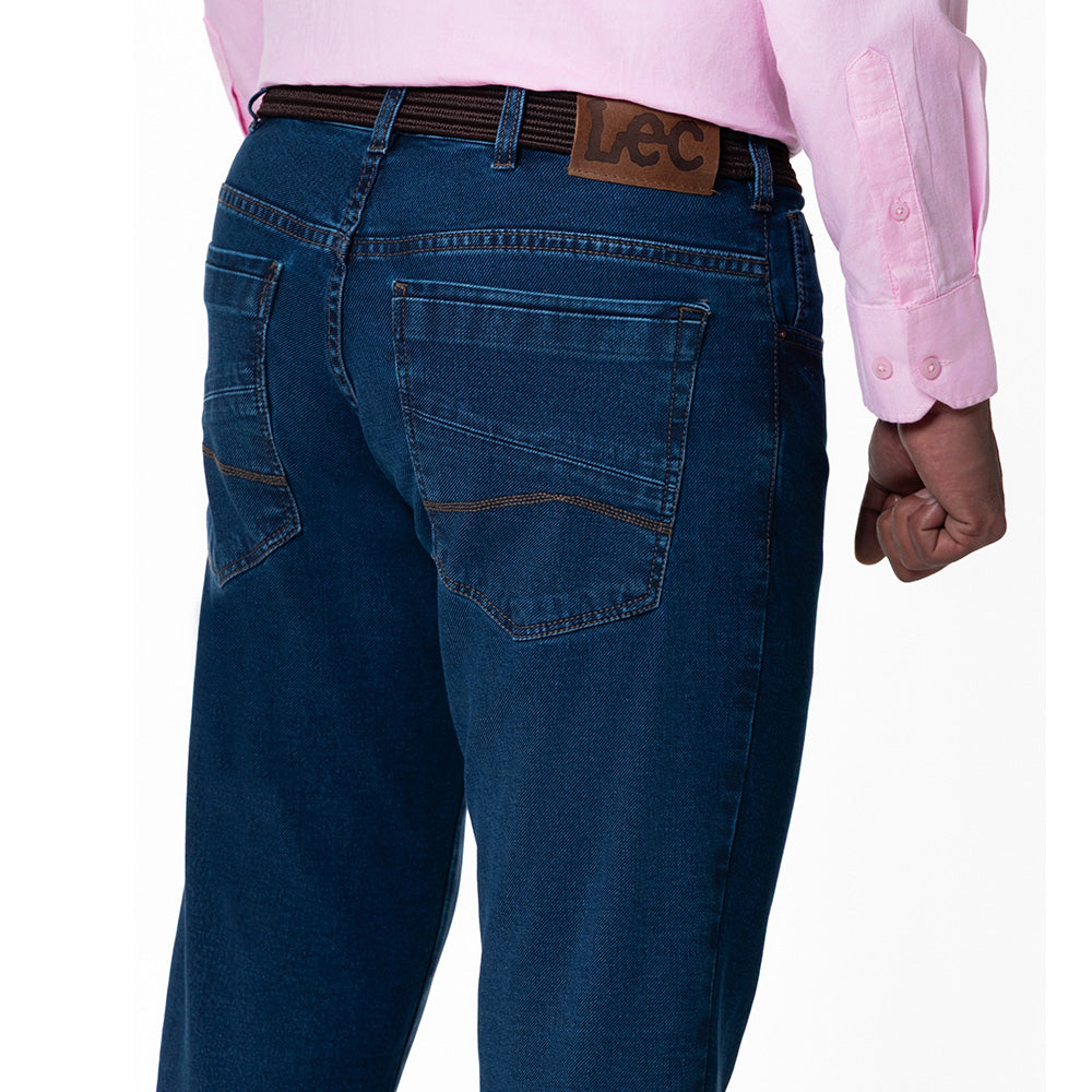 Jean Trim Hombre Lec Lee Índigo Oscuro
