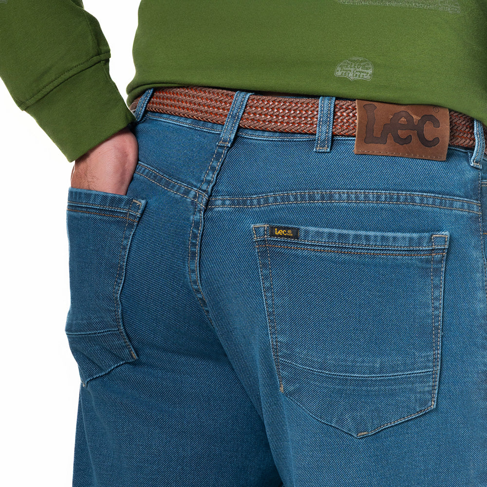 Jean Trim Hombre Lec Lee Índigo Medio