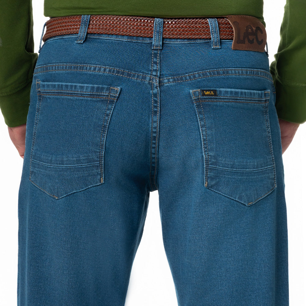 Jean Trim Hombre Lec Lee Índigo Medio