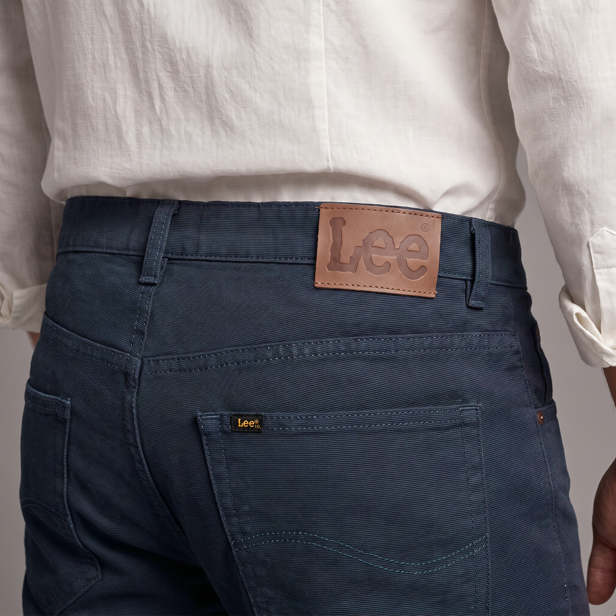 Jean Slim Hombre Lec Lee Azul Oscuro