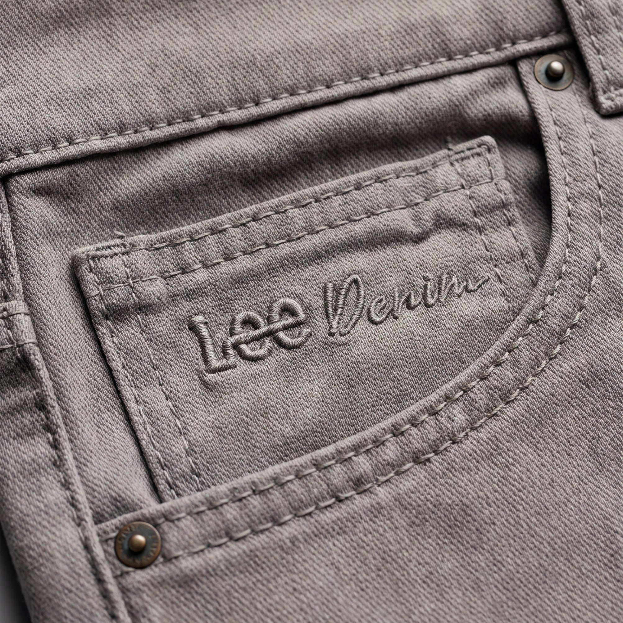 Jean Slim Hombre Lec Lee Gris Medio