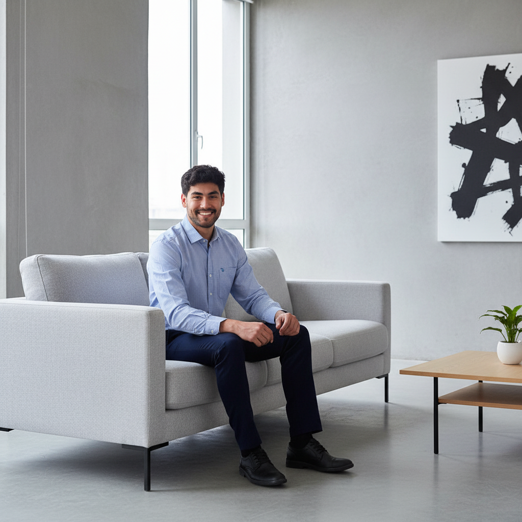 Pantalón Chino Hombre Lec Lee Azul