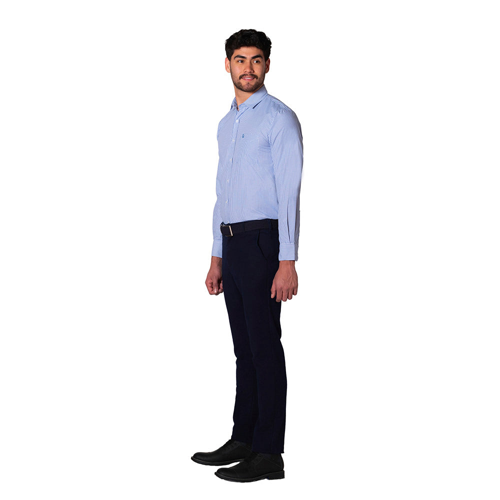 Pantalón Chino Hombre Lec Lee Azul