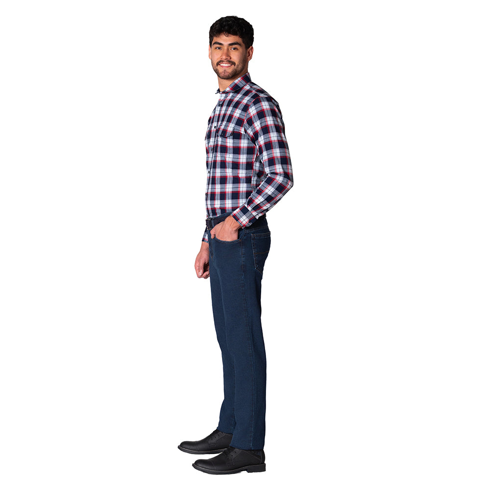 Camisa a Cuadros para Hombre Lec Lee