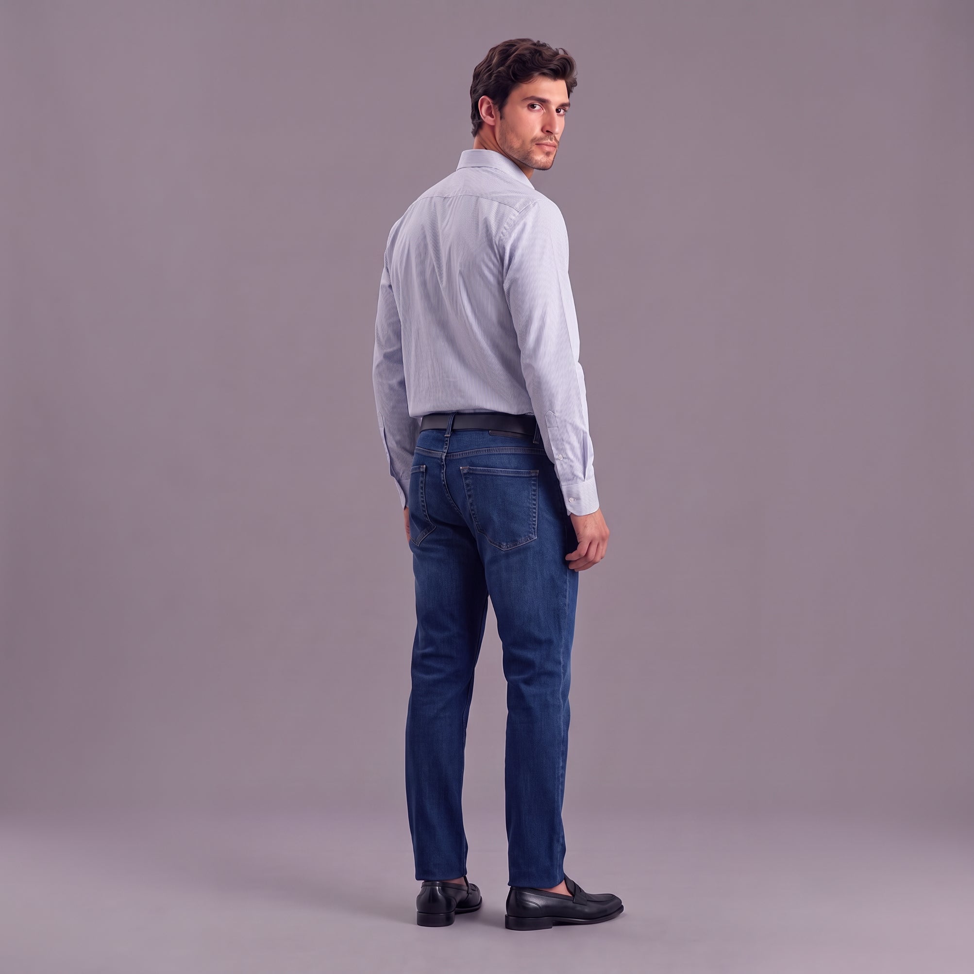 Camisa Formal Hombre Lec Lee Rayas
