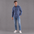 Camisa Leñadora Hombre Lec Lee Azul Claro