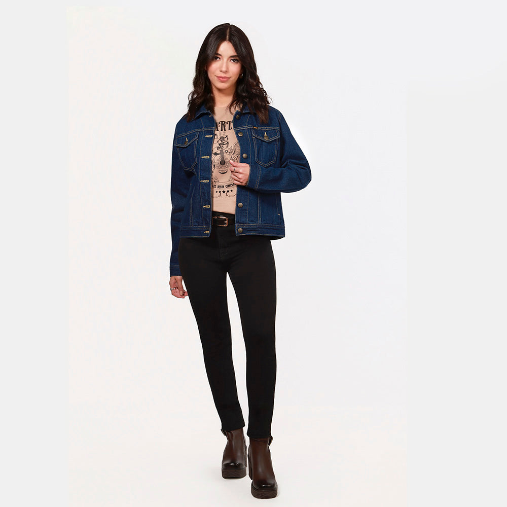 Chaqueta En Jean Mujer Ref. 135 Lec Lee