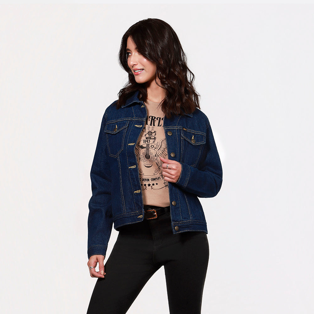 Chaqueta En Jean Mujer Ref. 135 Lec Lee