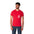 Camiseta Manga Corta Con Bolsillo Lec Lee Roja