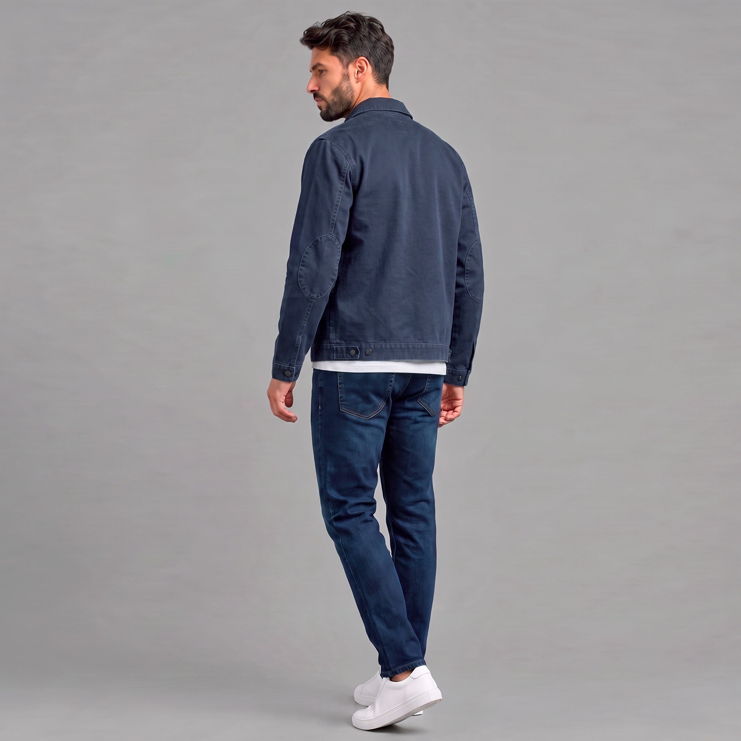 Chaqueta Casual Hombre Lec Lee Azul