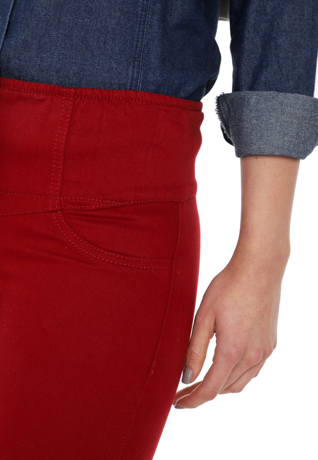 Leggins para Mujer - Rojo Oscuro