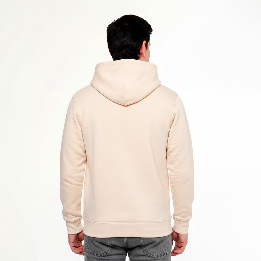 Buzo Hombre Con Capota Lec Lee Gris Claro - Beige