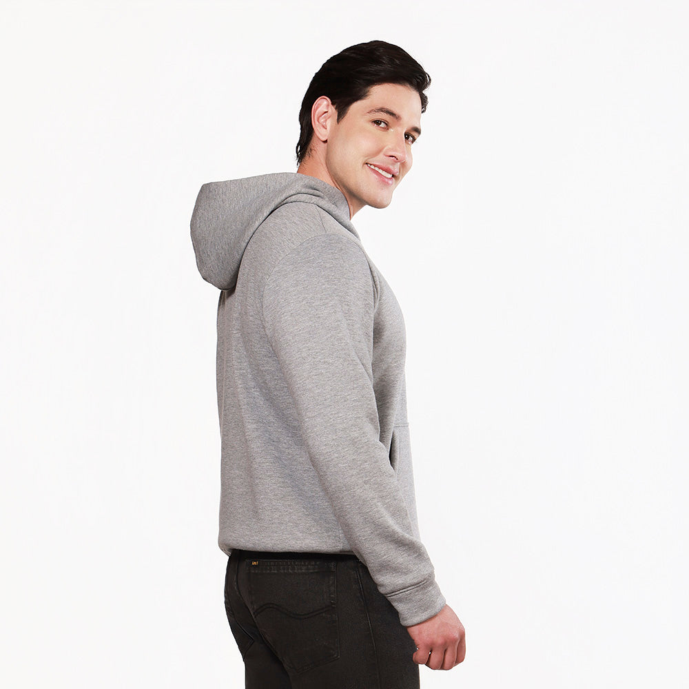 Buzo Hombre Con Capota Lec Lee Gris Claro - Beige
