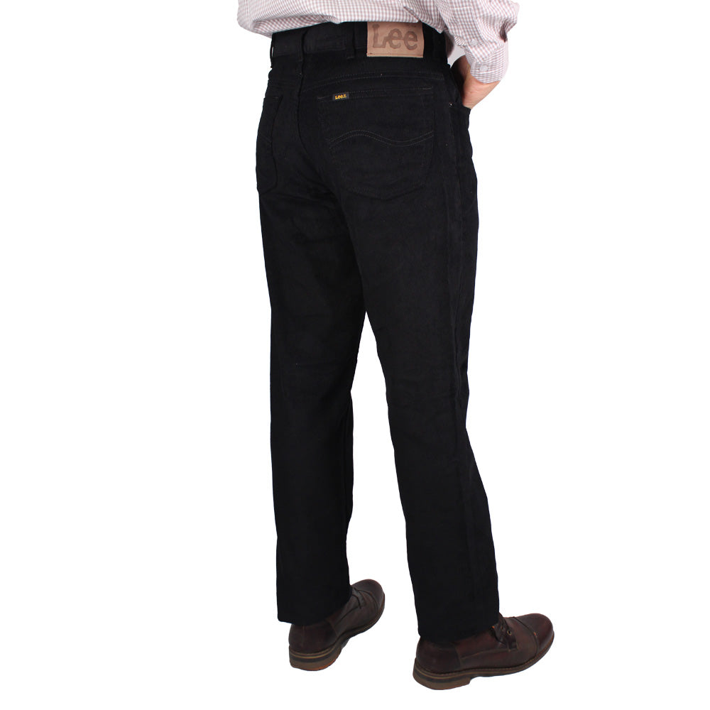 Pantalón Pana 180 Hombre Lec Lee - Negro