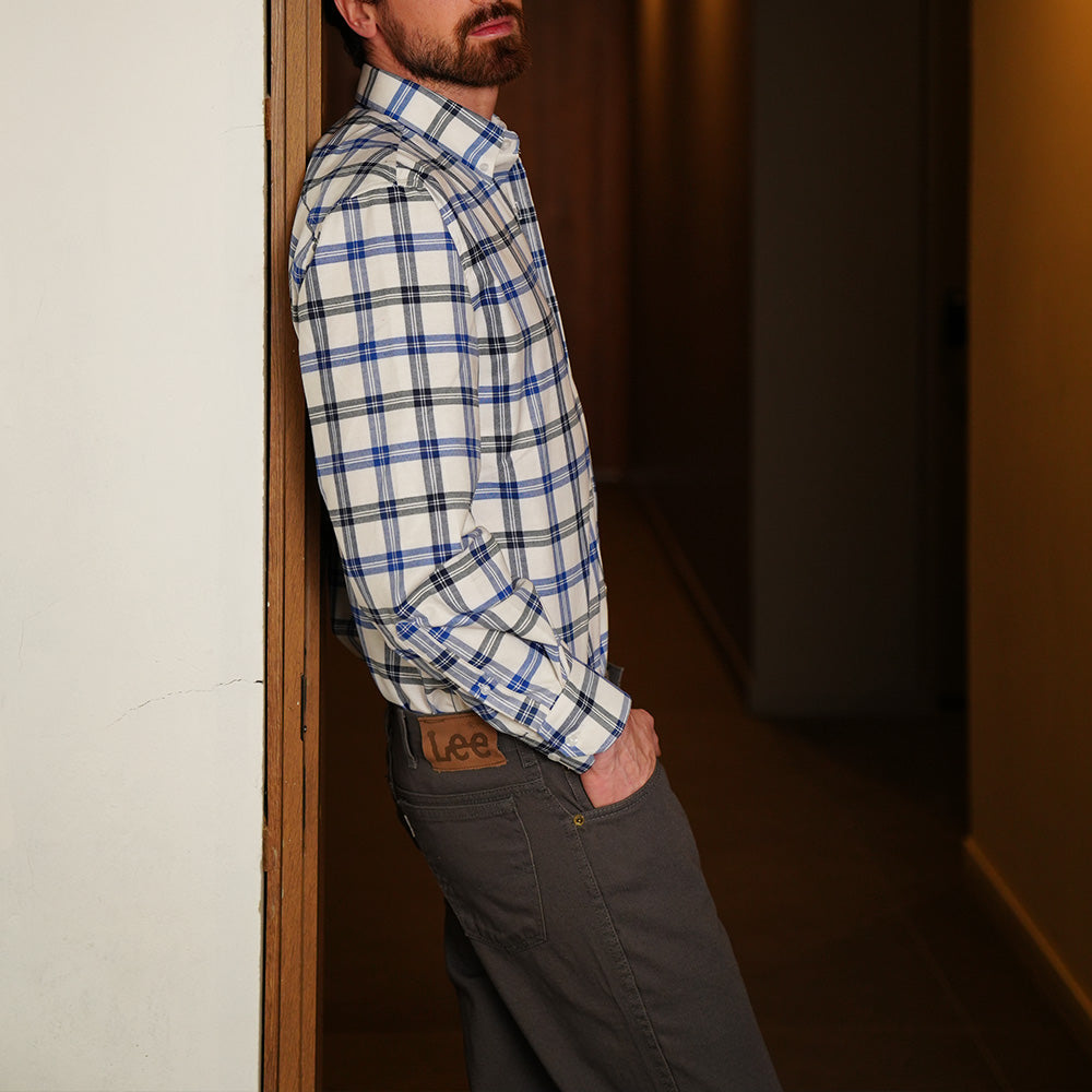 Pantalón En Dril Básico Para Hombre - Gris