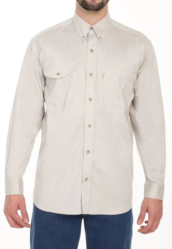 Camisa Básica 208  Lec Lee Hombre - Beige
