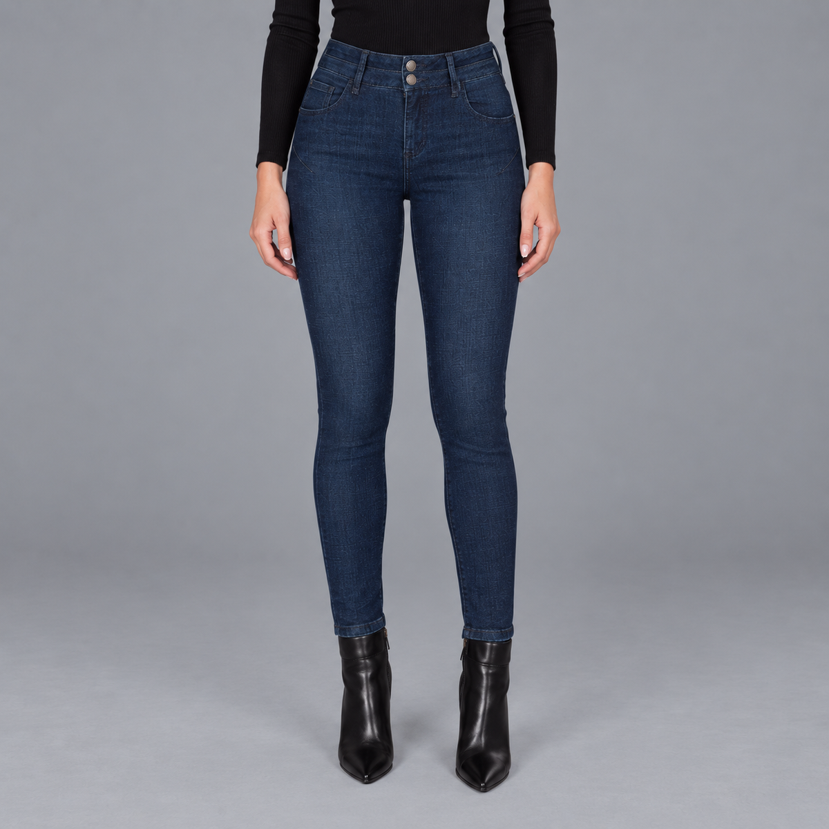 Jean de Mujer Skinny Fit Lec Lee Índigo Oscuro