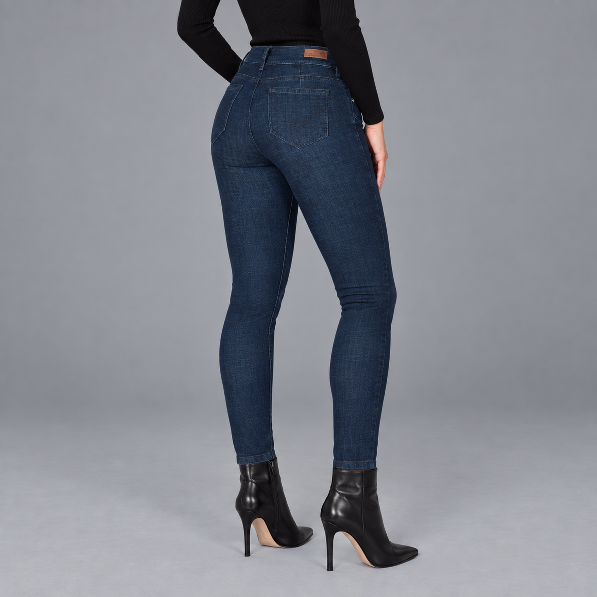Jean de Mujer Skinny Fit Lec Lee Índigo Oscuro