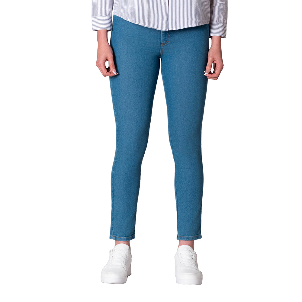 Jean de Mujer Skinny Fit Lec Lee Indigo Medio