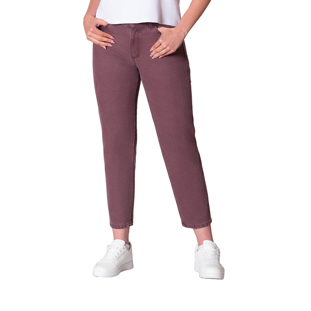 Jean Mom Fit para Mujer Lec Lee Uva