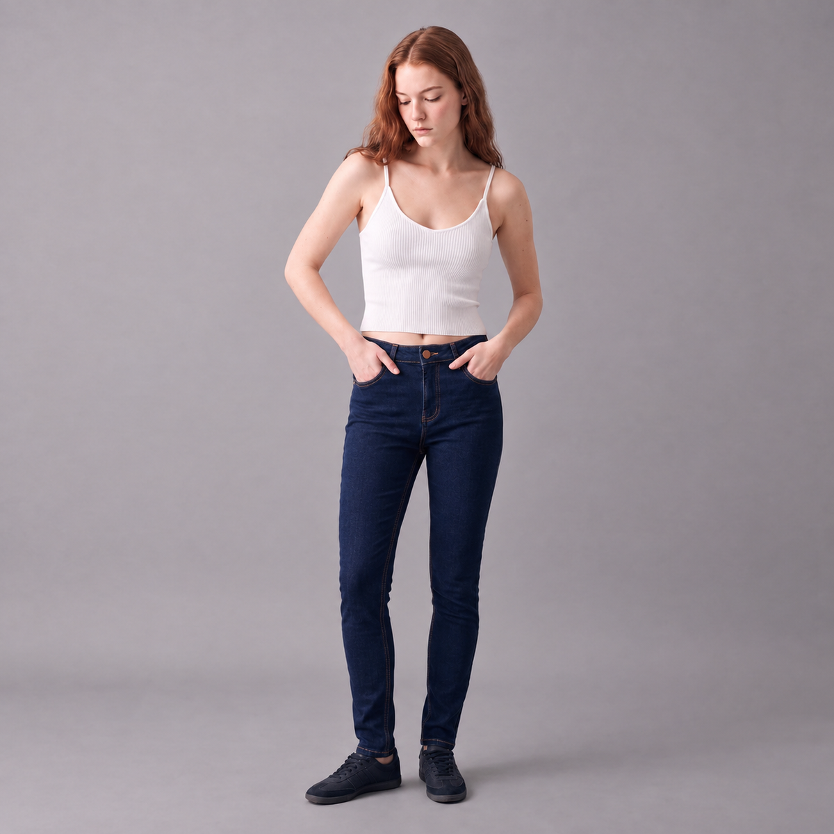 Jean Mujer Skinny Lec Lee Índigo Oscuro