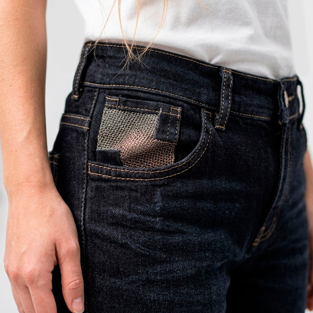 Jean Cropped Flared Lec Lee Negro