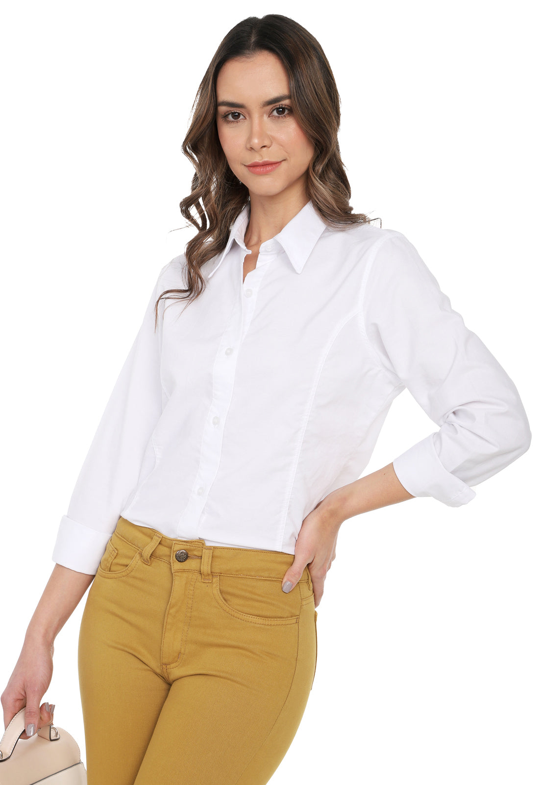 Blusa Básica Mujer Ref. 210 Lec Lee - Blanca
