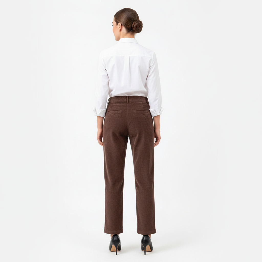 Pantalón de Pana Lec Lee para Mujer – Corte Recto