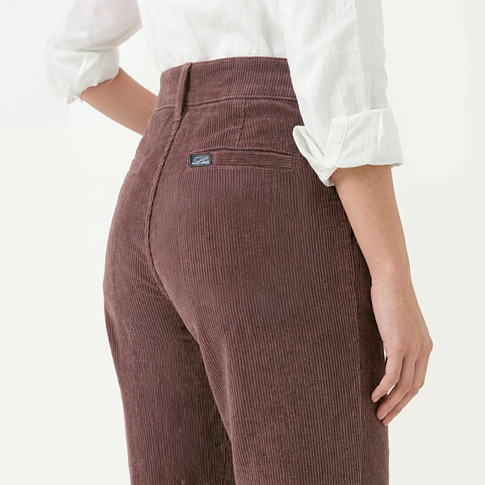 Pantalón de Pana Lec Lee para Mujer – Corte Recto