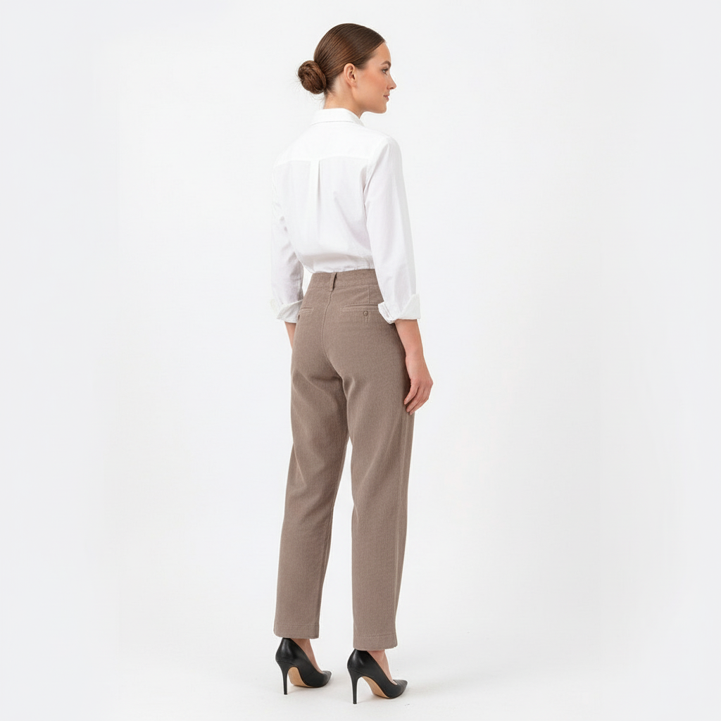 Pantalón de Pana Lec Lee para Mujer – Corte Recto