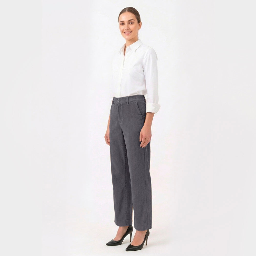 Pantalón de Pana Lec Lee para Mujer – Corte Recto