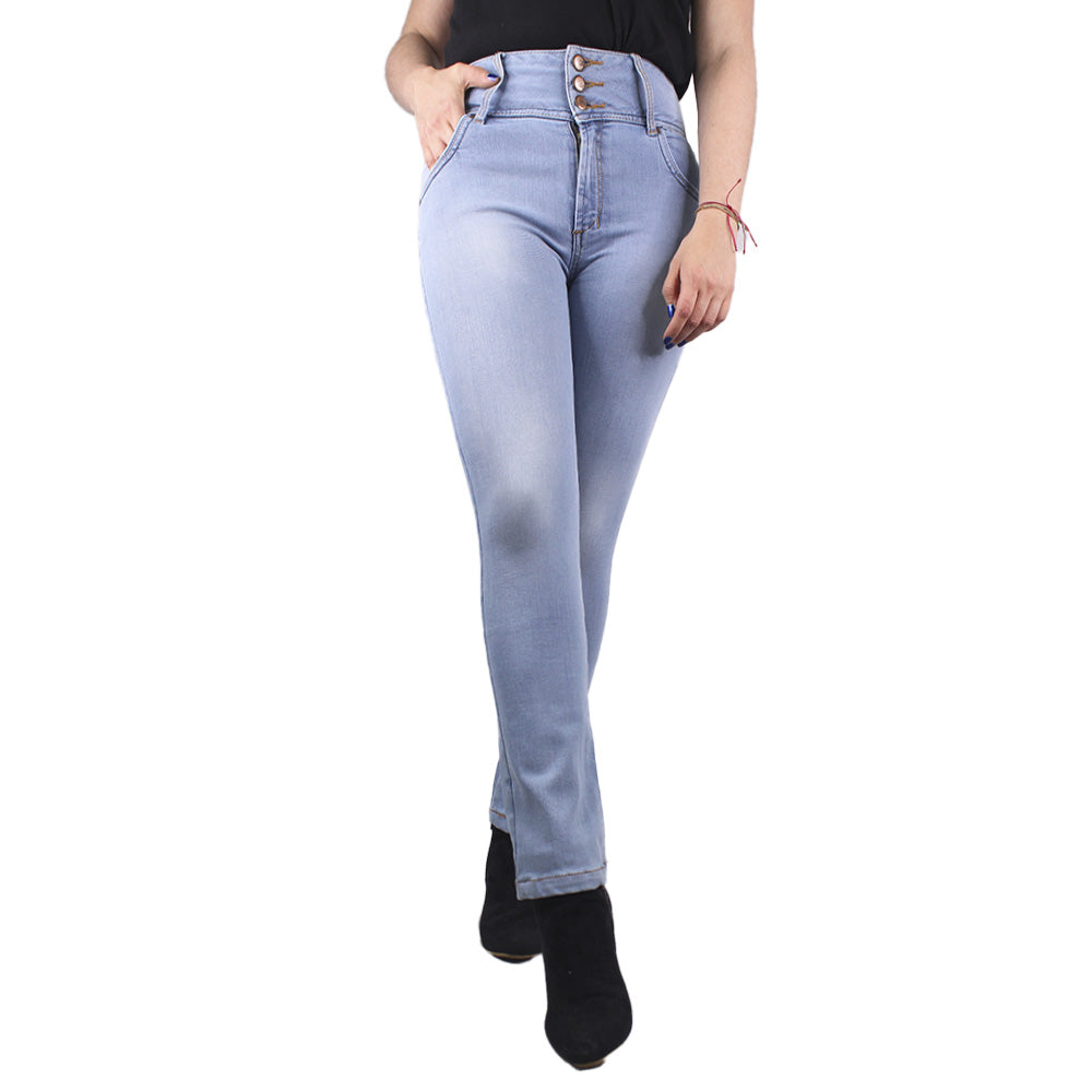 Jean Ultra Slim para mujer Lec Lee - Índigo claro