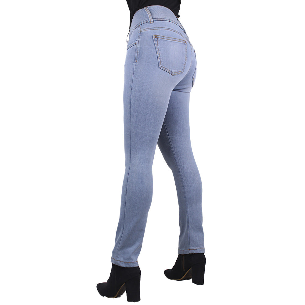 Jean Ultra Slim para mujer Lec Lee - Índigo claro